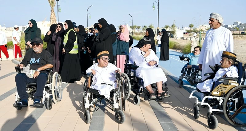 مسير صحي فـي عبري