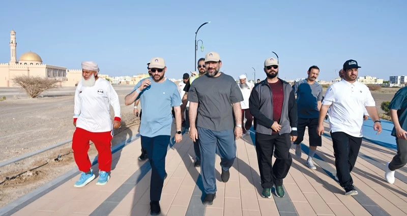 مسير صحي فـي عبري