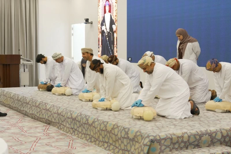 حلقة لتعزيز المشاركين للتعامل مع الحالات الطارئة