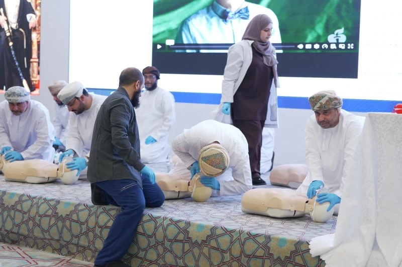 حلقة لتعزيز المشاركين للتعامل مع الحالات الطارئة
