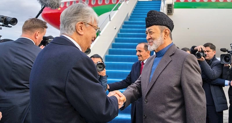 جلالة السلطان يختتم زيارة دولة إلى كازاخستان .. ويشيد بالنتائج الطيبة