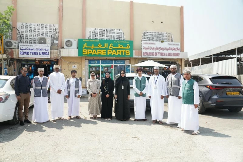 زيارة رقابية مشتركة لسوق زيوت التشحيم بالوادي الكبير