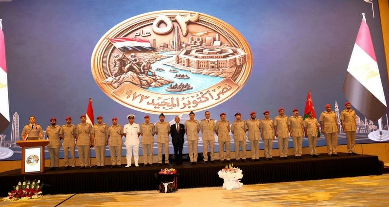 ملحقية الدفاع المصرية تحتفل بذكرى انتصارات أكتوبر