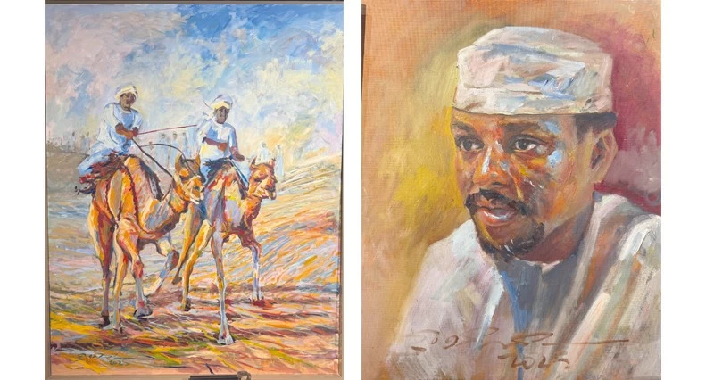 التشكيلي سعيد الرويضي: دراستي للتشريح تمنحني &laquo;الكتلة&raquo;.. والمعايشة الوجدانية هي ما ينفذ إلى &laquo;الروح&raquo;