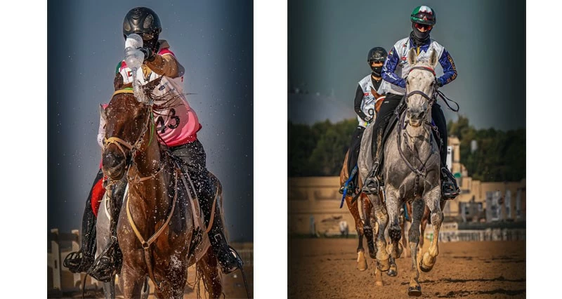 عدسة رقية الزعابية تجمع بين عشق الخيل وفن الصورة