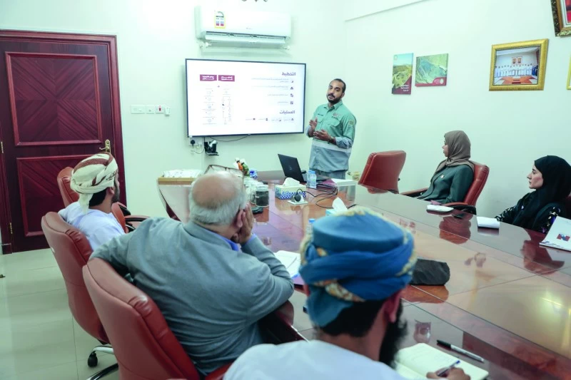 برنامج إدارة المشاريع التعدينية في محافظتي شمال الباطنة والظاهرة
