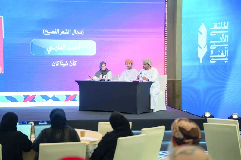 غدا .. ختام فعاليات الملتقى الأدبي والفني بصحار بإعلان نتائج المسابقات الأدبية والفنية