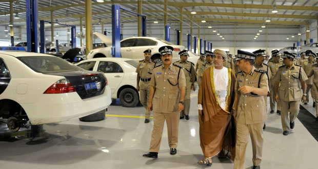 شرطة عمان السلطانية تحتفل بافتتاح المبنى الجديد للإدارة العامة للنقليات