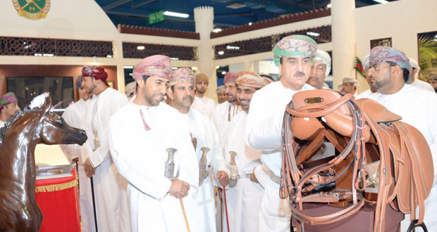 افتتاح المعرض الدولي للخيل والإبل والتراث( أصايل عمانية ) في نسخته الثالثة 