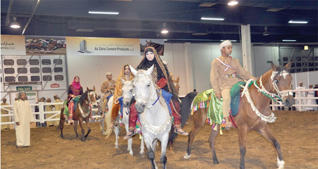 انطلاق المعرض الدولي للخيل والإبل والتراث( أصايل عمانية ) في نسخته الثالثة 14 يناير