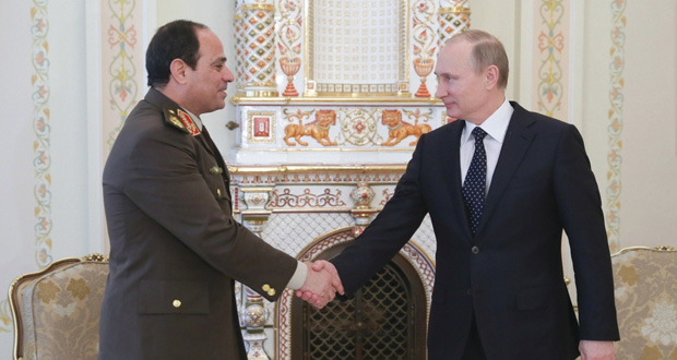 مصر وروسيا يتوافقان على مكافحة الإرهاب