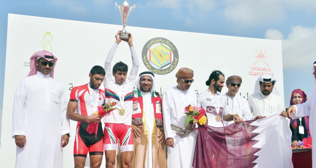 في ختام ناجح لمنافسات البطولة الخليجية للدراجات الهوائية