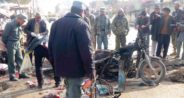 أفغانستان: مقتل وإصابة عشرات المدنيين بعملية انتحارية 
