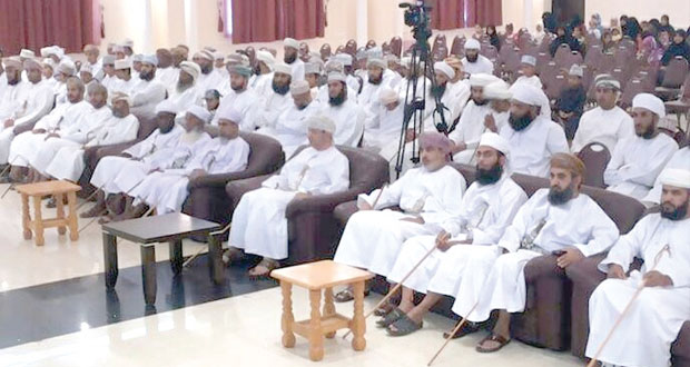 الأمين العام للمجلس الأعلى للتخطيط يرعى حفل تكريم الفائزين في مسابقة ولاية المضيبي للقرآن الكريم