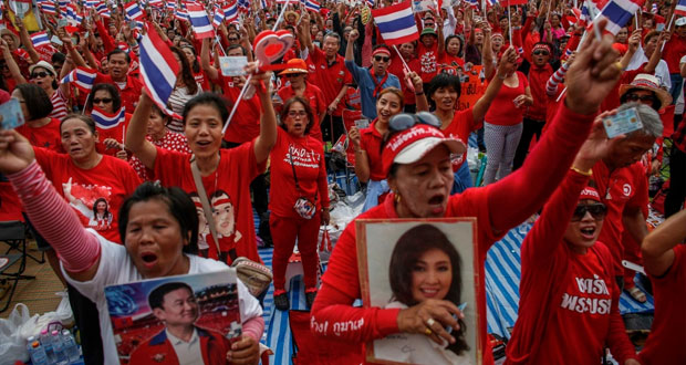 تايلاند: مسيرات مؤيدة للحكومة في بانكوك