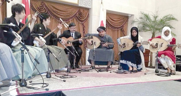 معزوفة خاصة في اليابان يقدمها طلبة عمانيون بجامعة السلطان قابوس
