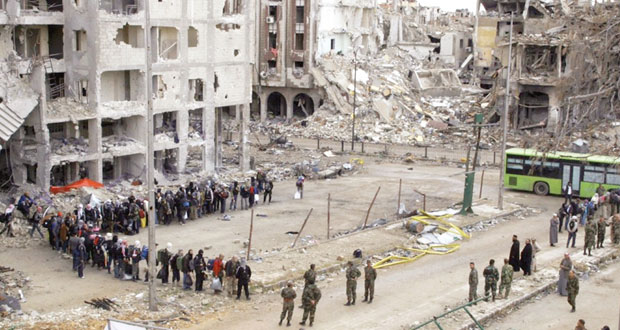 سوريا: حمص تلفظ الإرهاب .. وتبدأ إعادة الاعمار