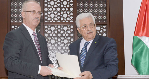فلسطين: الحمد الله رئيس لـ (الوفاق) و(الخارجية) تؤجل إعلانها