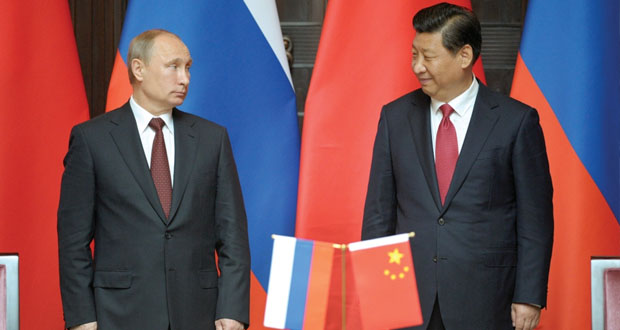 الصين وروسيا تتعهدان بتعزيز علاقاتهما الثنائية