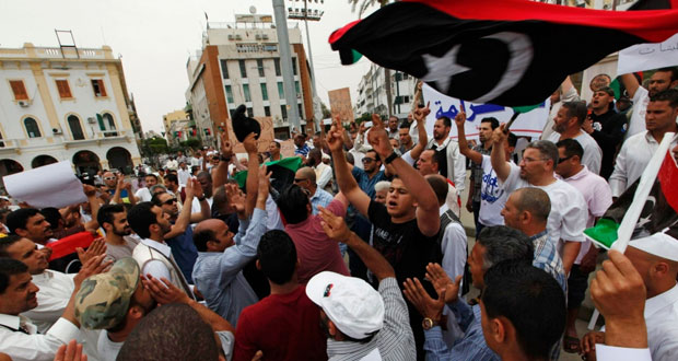 ليبيا مشروع (مكافحة الإرهاب) إلى البرلمان والحكومة تحذره من جلب المليليشيات لطرابلس