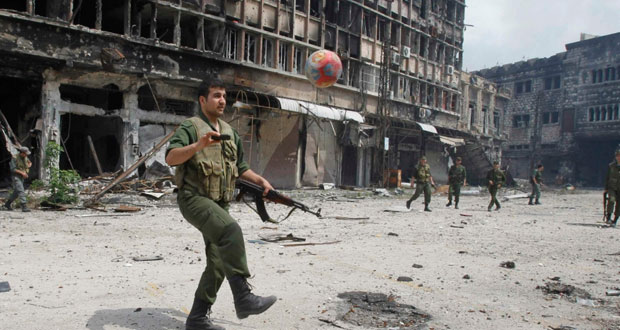 حمص تلفظ آخر المسلحين والجيش يضبط أنفاق ومستشفيات ميدانية