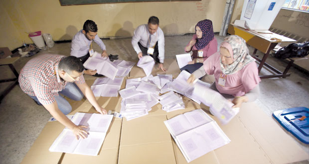 انتخابات العراق: نسبة التصويت تقترب من الـ60% والمالكي واثق من الفوز