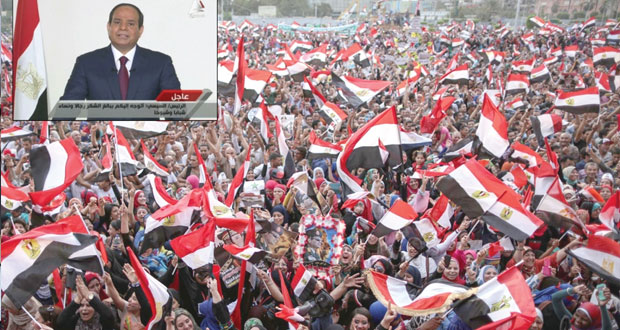 مصر: السيسي يدعو للعمل 