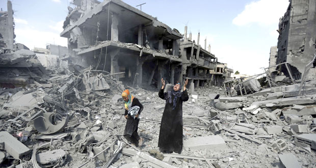  أكثر من ألف شهيد و6 آلاف مصاب في العدوان الإسرائيلي على غزة 