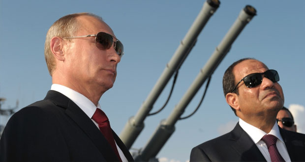 مصر وروسيا تتفقان على تعزيز التعاون العسكري