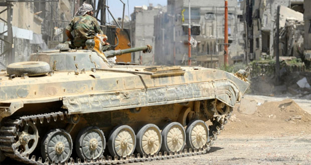 الجيش السوري يقضي على إرهابيين بدير الزور ويدمر محطة تنصت في ريف حمص 