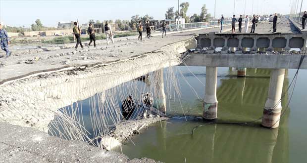 العراق: الجيش يشن هجوما مضادا على مشارف بغداد وأميركا تقصف مركزا لتدريب (داعش)