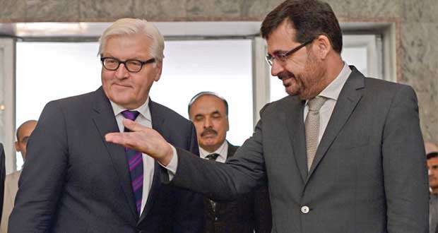 وزير الخارجية الألماني يدعو في كابول إلى حكومة وحدة وطنية