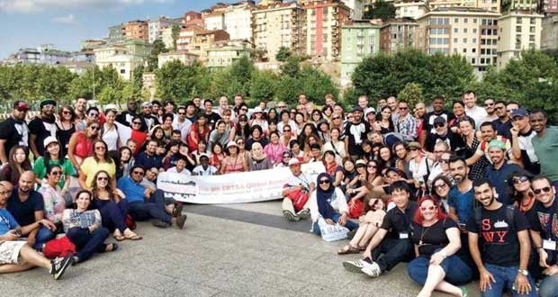 السلطنة تشارك في التجمع الدولي الثامن لسفينة شباب العالم بتركيا