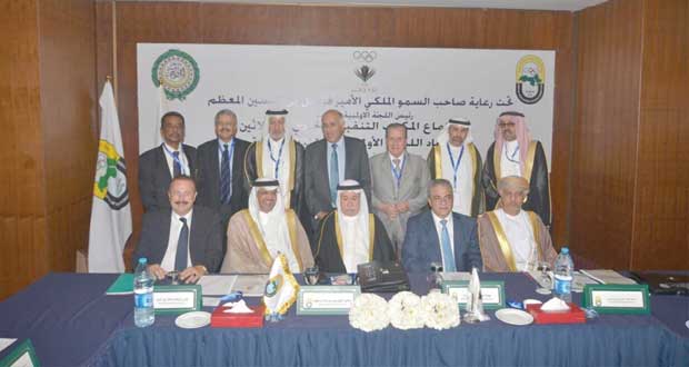 اللجنة الأولمبية العمانية تشارك في اجتماع الجمعية العمومية لاتحاد اللجان الأولمبية العربية بالأردن