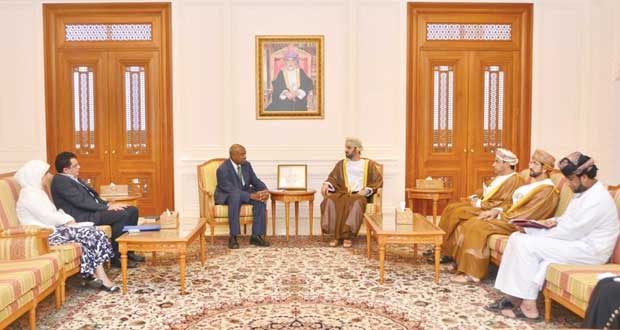 رئيس مجلس الشورى يستقبل الممثل الاقليمي للشرق الاوسط وشمال افريقيا لحقوق الانسان