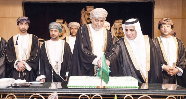  السفارة السعودية بمسقط تحتفل باليوم الوطني الـ 84 لبلادها