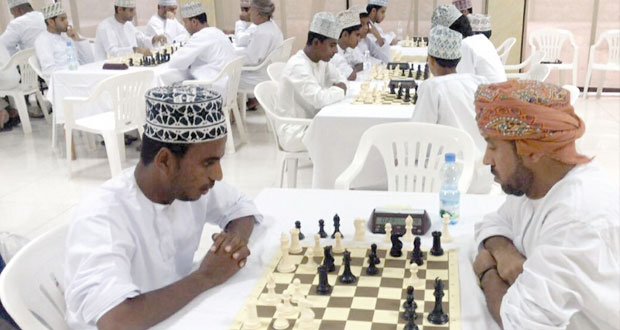 منافسات قوية تشهدها المرحلة الثانية لبطولة درع وزارة الشؤون الرياضية الأولى للشطرنج