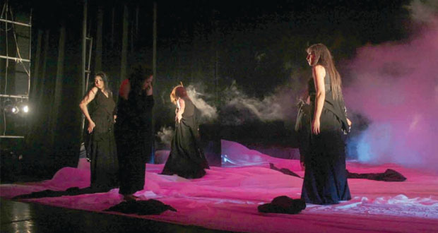 زهرة الحكايا لمسرح مزون على المسرح الثقافي الملكي بالأردن 