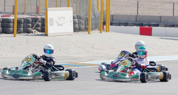 48 متسابقا يشعلون حلبة الكارتينج في جولتي بطولة روتكس ماكس