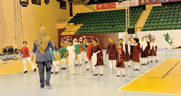 اليوم .. افتتاح الدورة الرابعة لرياضة المرأة الخليجية بمجمع بوشر