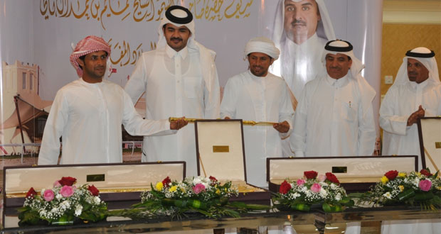 (الجزيرة ) تفوز بالشلفة الذهبية لسن الثنايا وتحطم التوقيت الزمني من مسافة 8 كيلو مترات