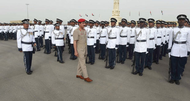 النعماني يرعى احتفال شرطة عمان السلطانية بافتتاح مجمع وحدة شرطة المهام الخاصة بولاية صحار