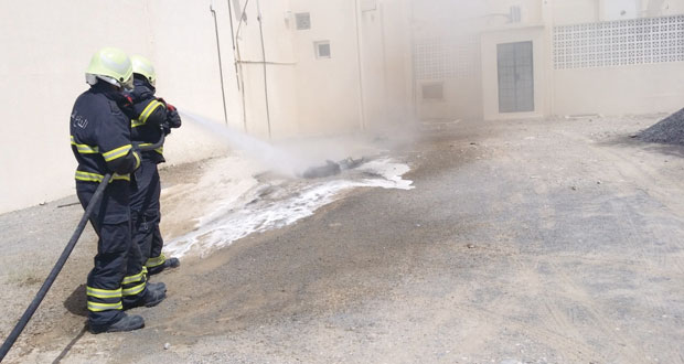 صحية الداخلية تنفذ برنامج إخلاء للمرضى والمراجعين بمستشفى أدم 