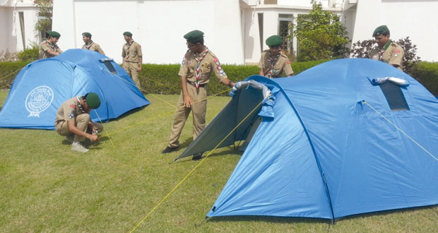 ختام مخيم إعداد كشافة السلطنة المشاركين في المخيم الكشفي العالمي باليابان 
