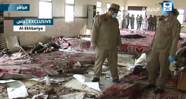 السعودية: تفجير انتحاري لمسجد بعسير والسلطنة تدين 