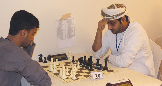 اليوم ختام بطولة صلالة الدولية للشطرنج السريع وانطلاق بطولة الخاطف