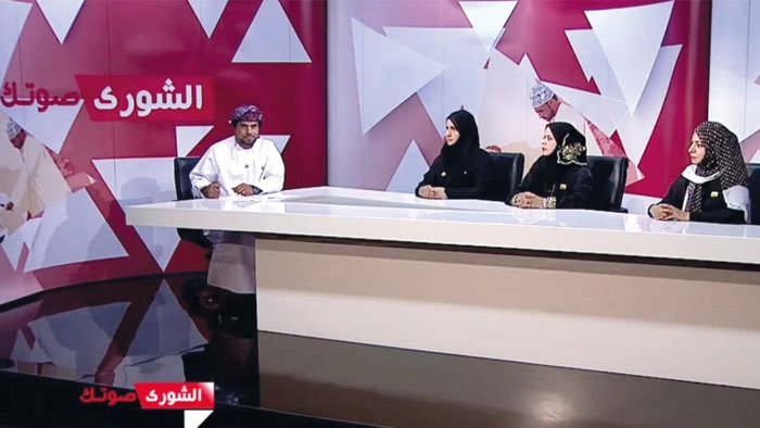 القناة العامة بتلفزيون سلطنة عمان تواكب تطلعات المواطن والشورى وتحتفي بالعيد الوطني المجيد