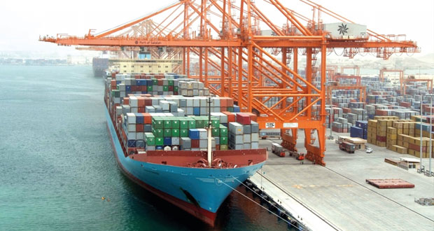 أكثر من 5.6 مليار ريال عماني صادرات سلعية للسلطنة بنهاية مايو