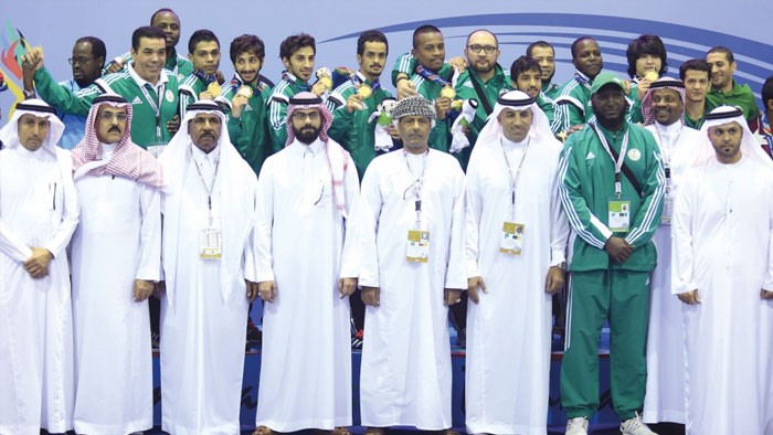 في دورة الألعاب الخليجية الثانية بالدمام بعثة السلطنة تحافظ على المركز الثالث في الترتيب العام بـرصيد 23 ميدالية ملونة