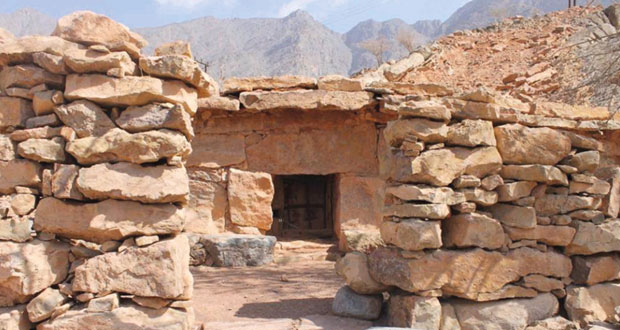 "بيت القفل" بمسندم عمارة فريدة من نوعها في البناء والتصميم